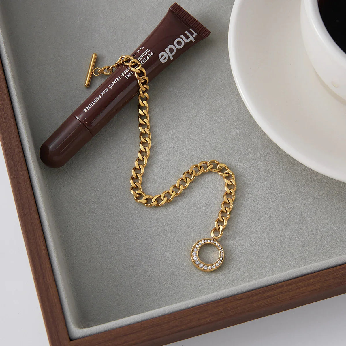 Toggle Clasp Chain Bracelet