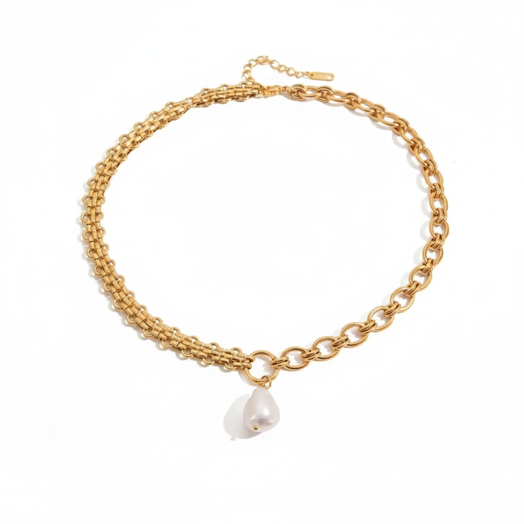 Baroque Pearl Necklace