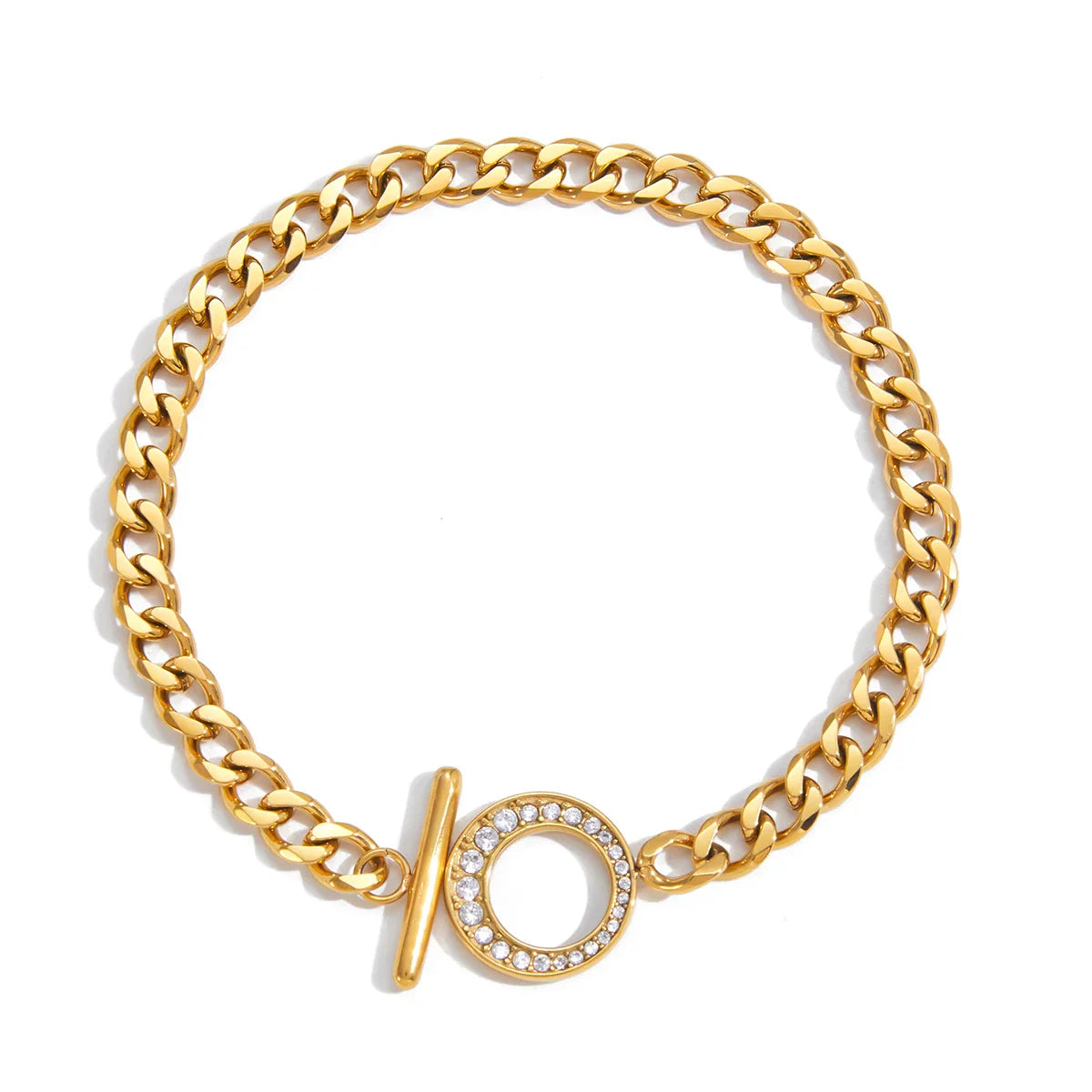 Toggle Clasp Chain Bracelet