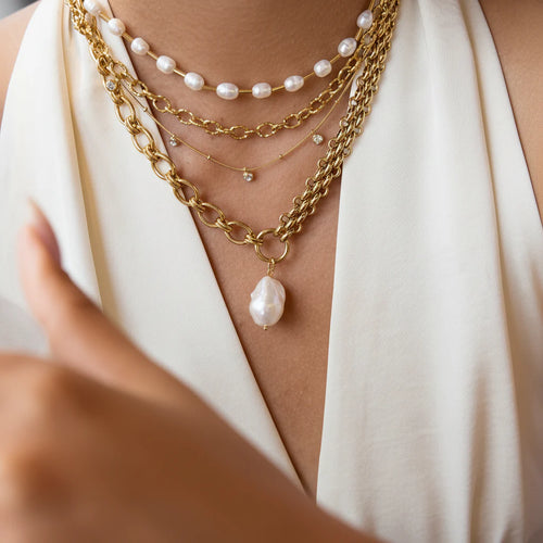 Baroque Pearl Necklace