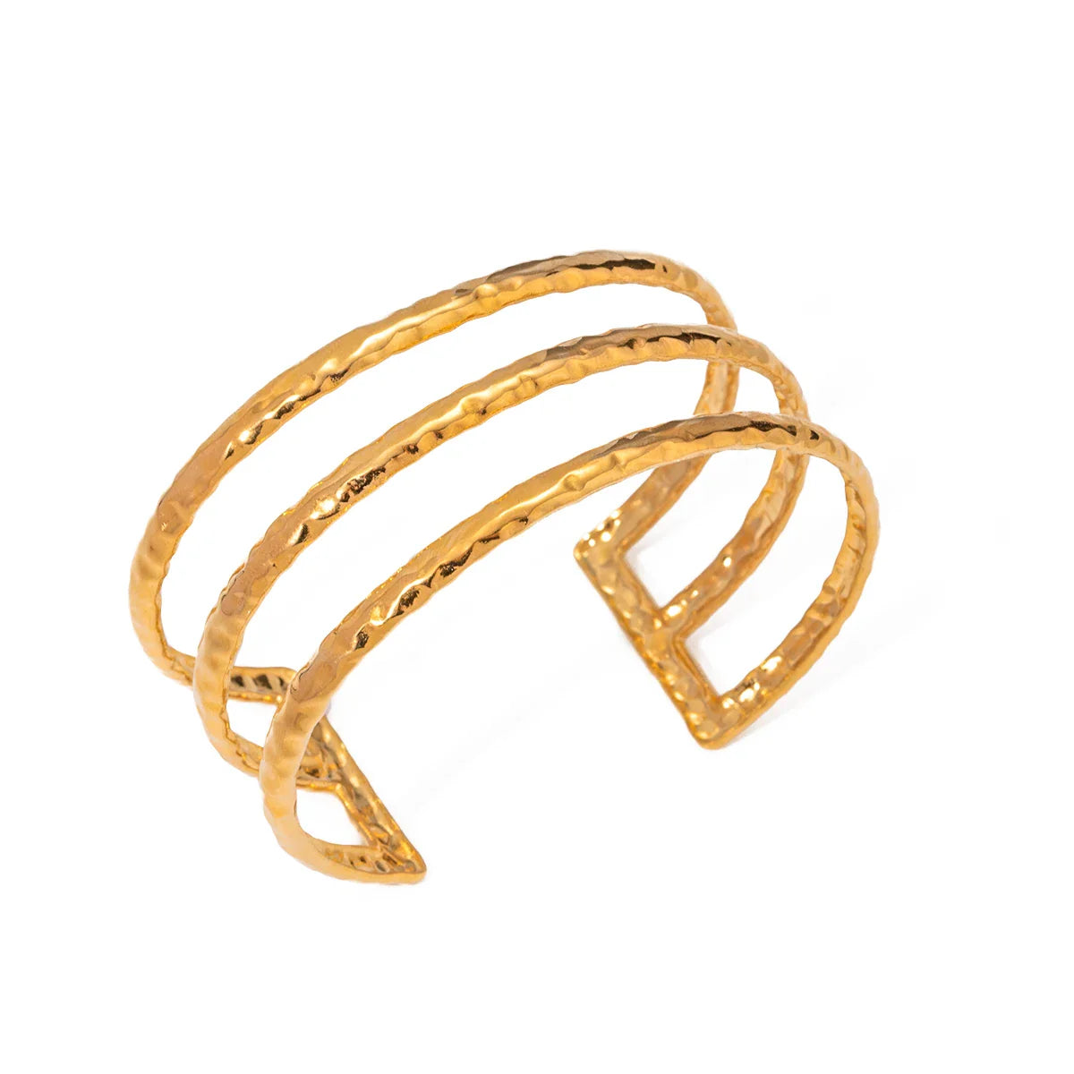 Geometric Line Statement Bracelet